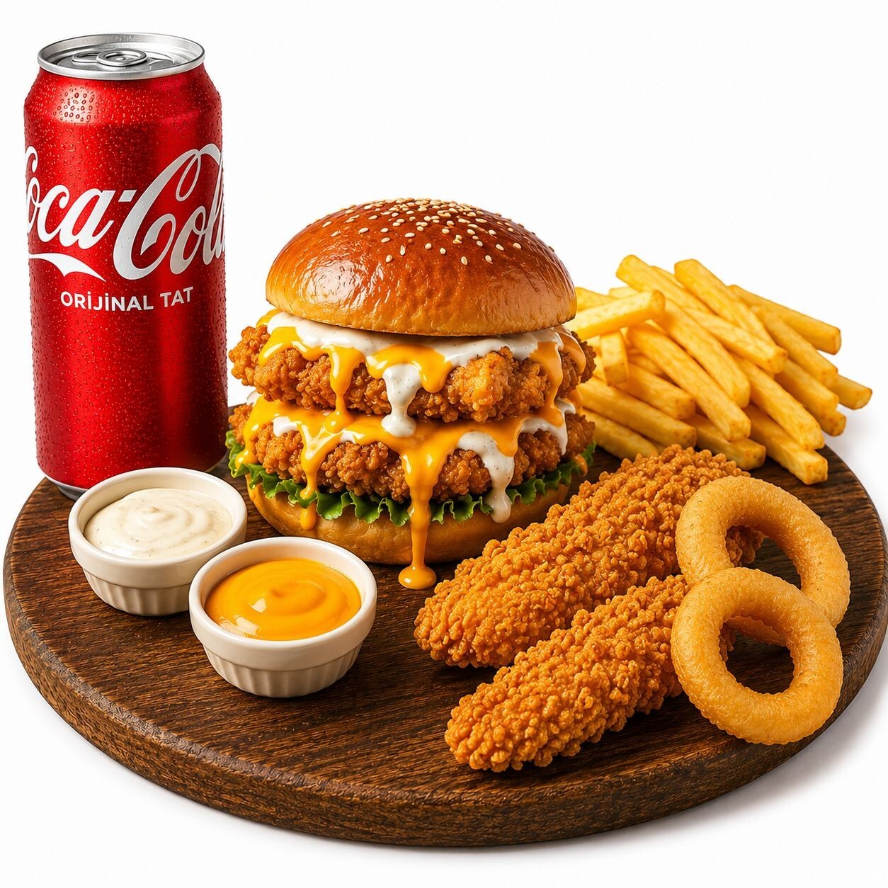Cheddar Ranch Burger Mix Menü