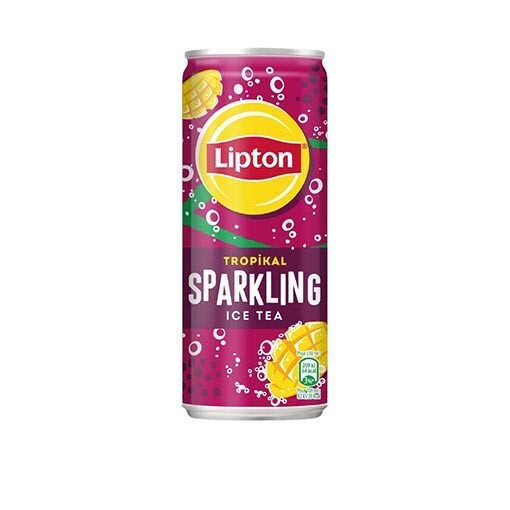 Lipton Ice Tea Sparkling Tropikal (330 ml)
