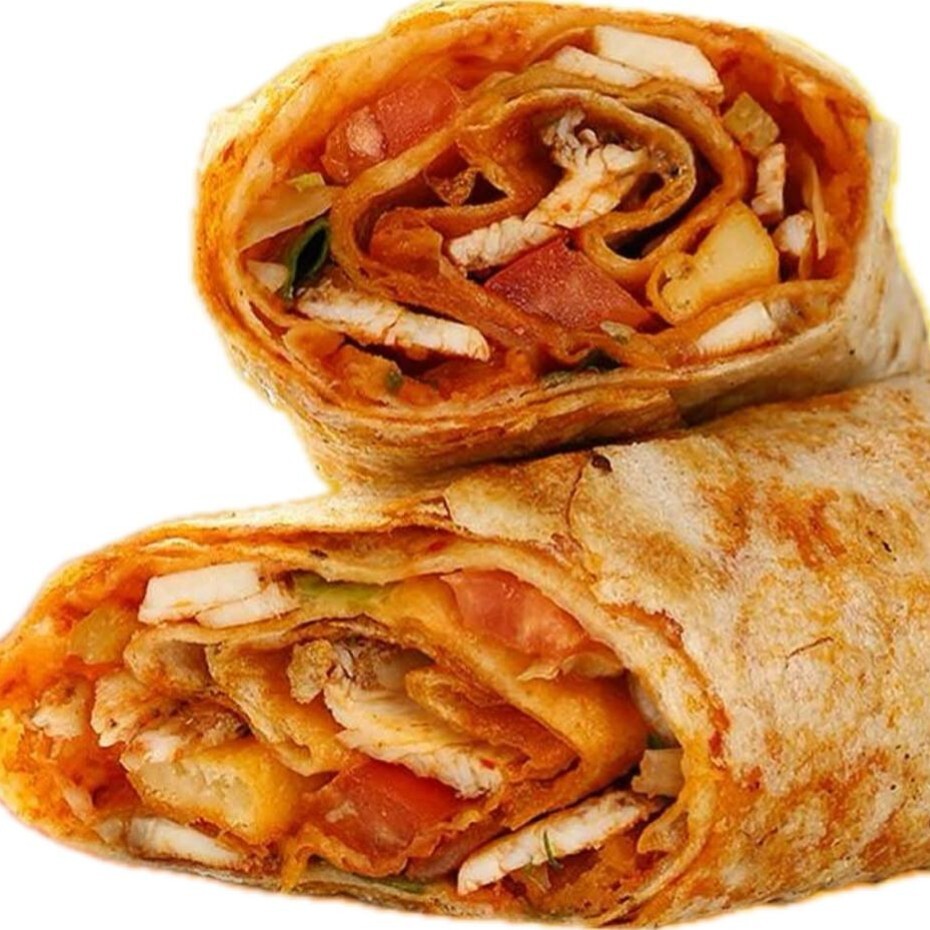 Hatay Usulü Patatesli Tavuk Döner Dürüm