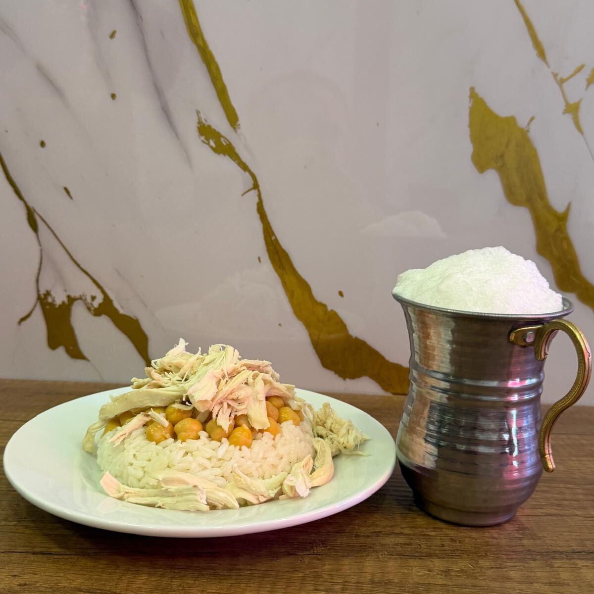 Tavuklu Pilav (1.5 Porsiyon) +Ayran 175 ml