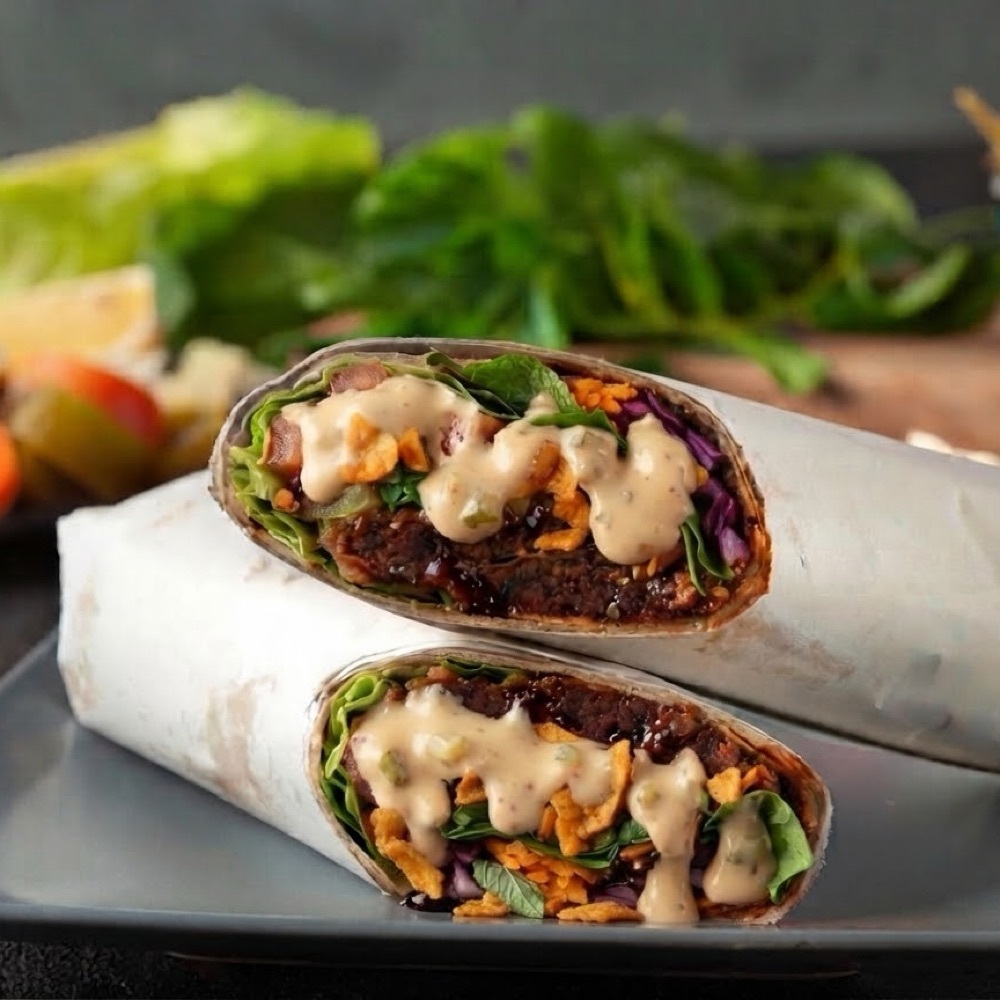 Burger Soslu Doritoslu Çiğ Köfte Dürüm 100 gr