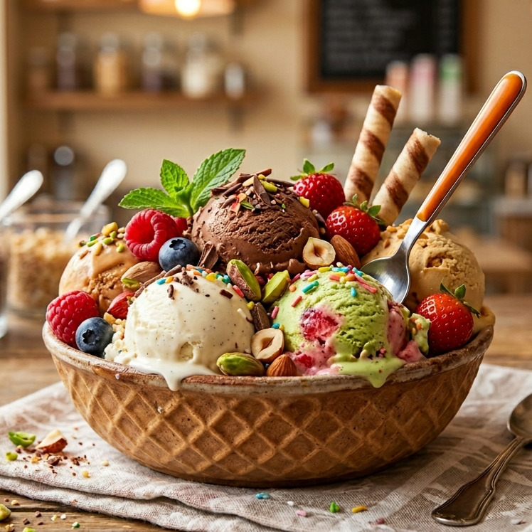 Karışık Dondurma 500 gr
