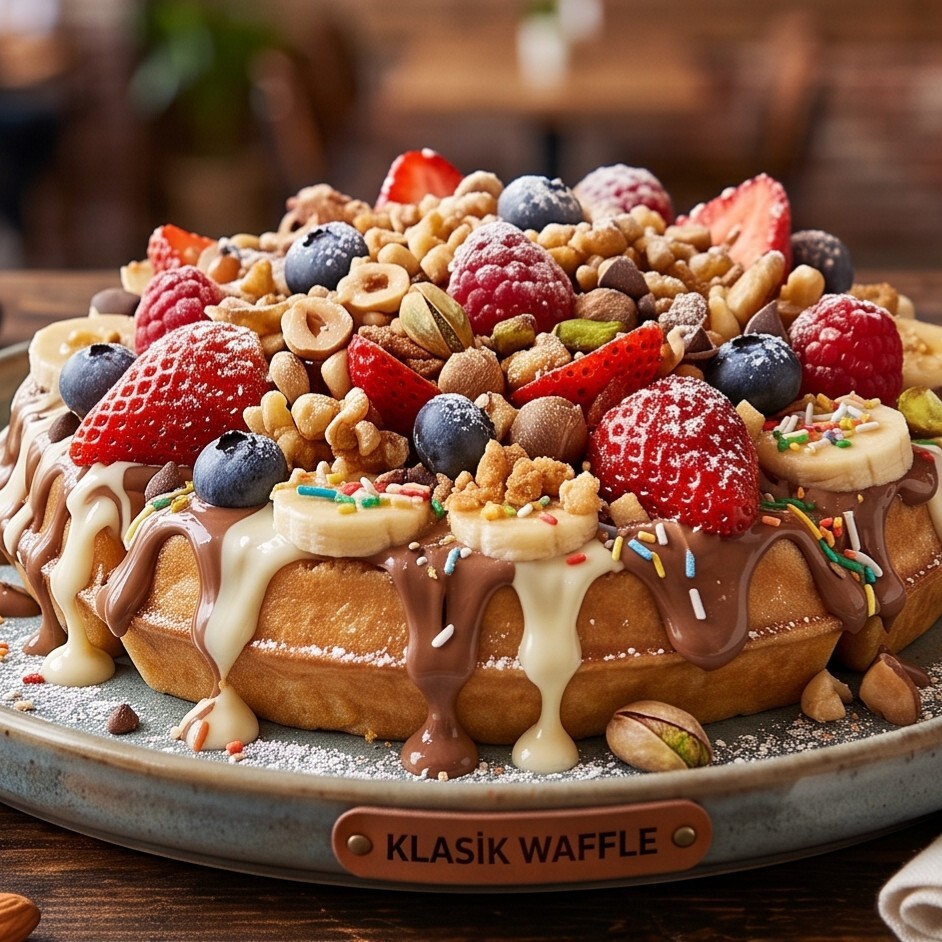 Karışık Waffle