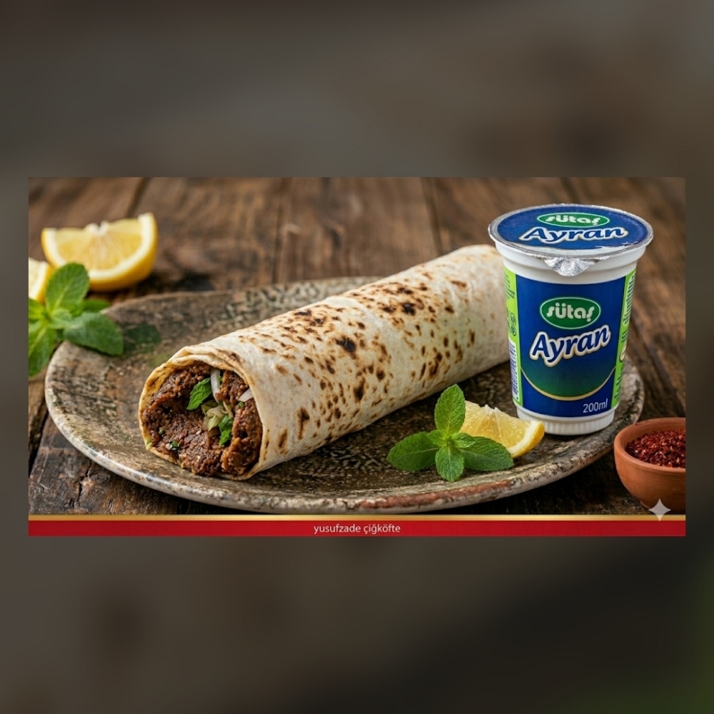 Dürüm (100 gr) + Küçük Ayran