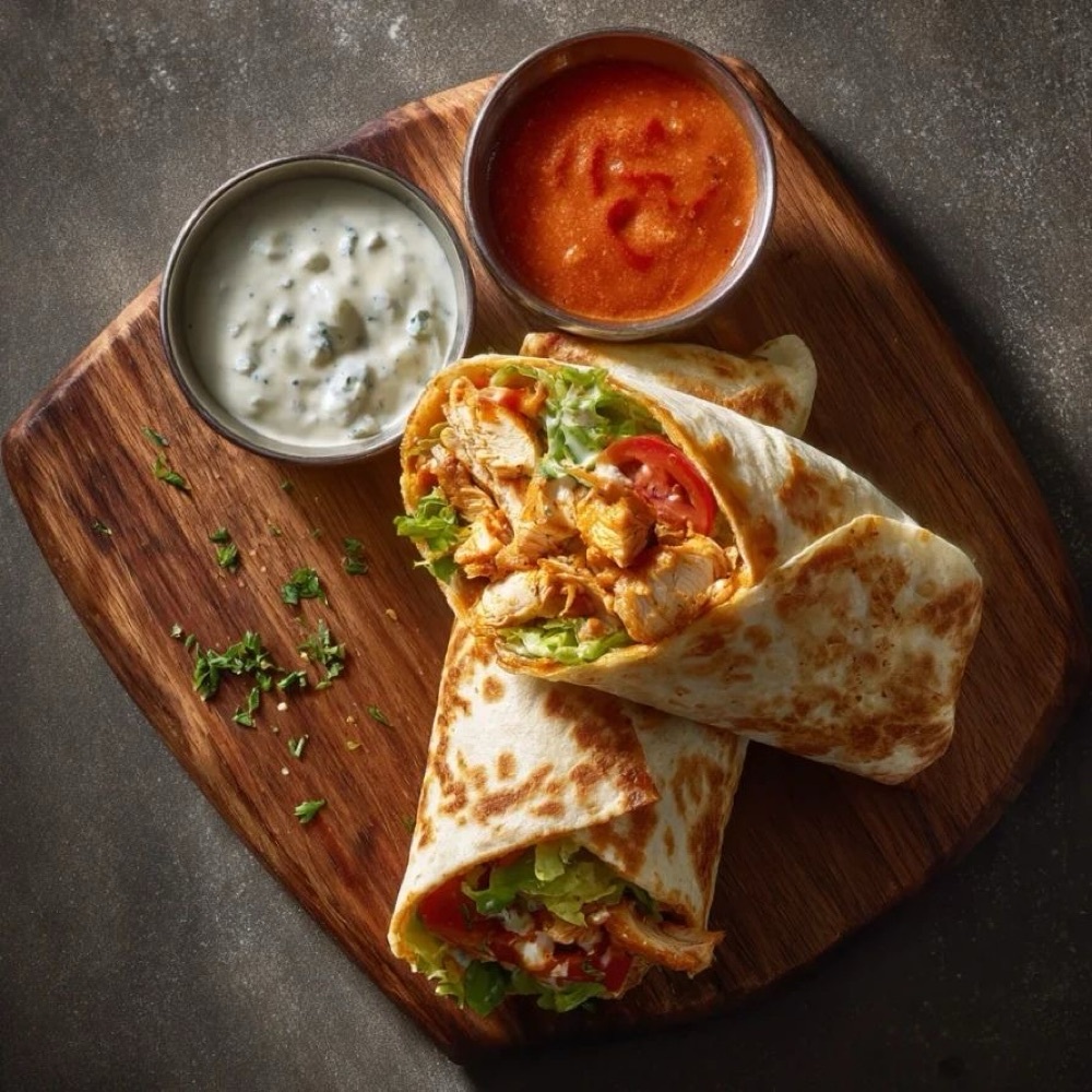 Doyuran Tavuk burrito