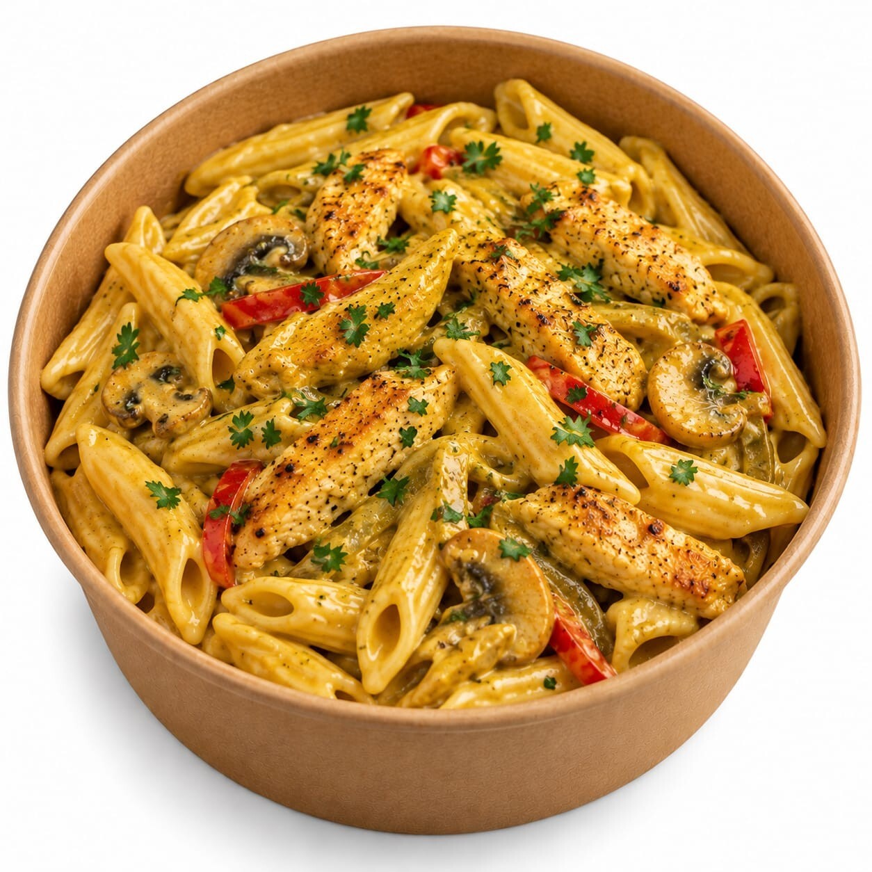 Körili Tavuklu Penne