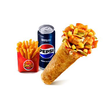 Combo Tavuk Döner Dürüm Menü