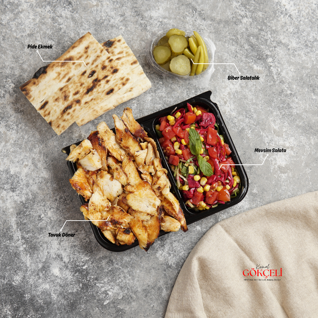 Tavuk Döner Servis Menü
