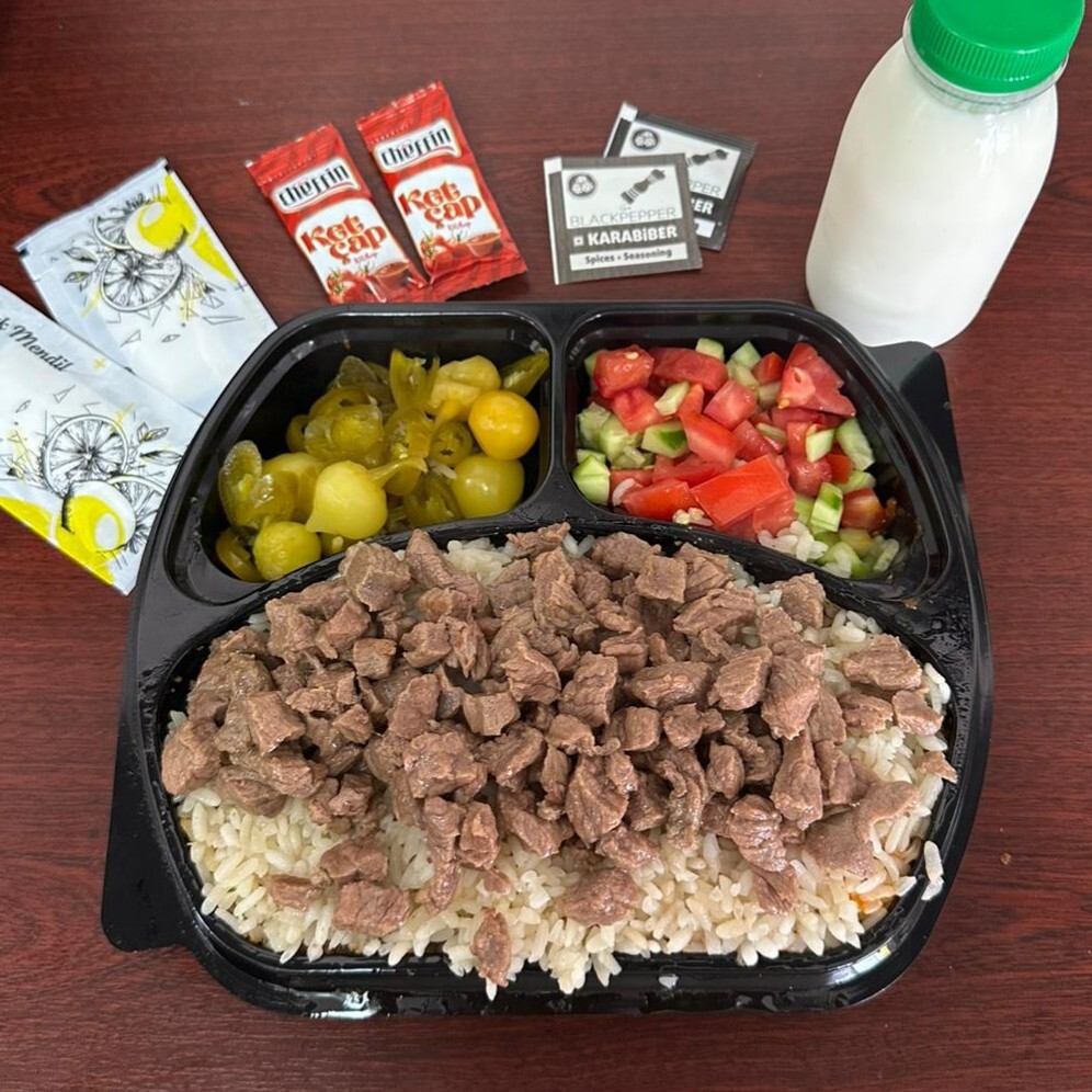 2 x Kavurmalı Pilav (1,5 Pors.) + 2 x Organik Yayık Ayran