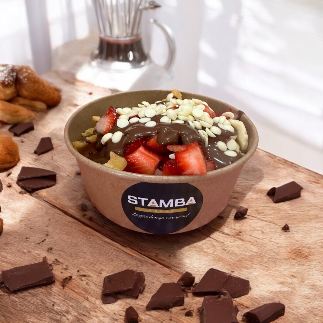Stamba Bubble Bowl + Coca Cola (20cl)