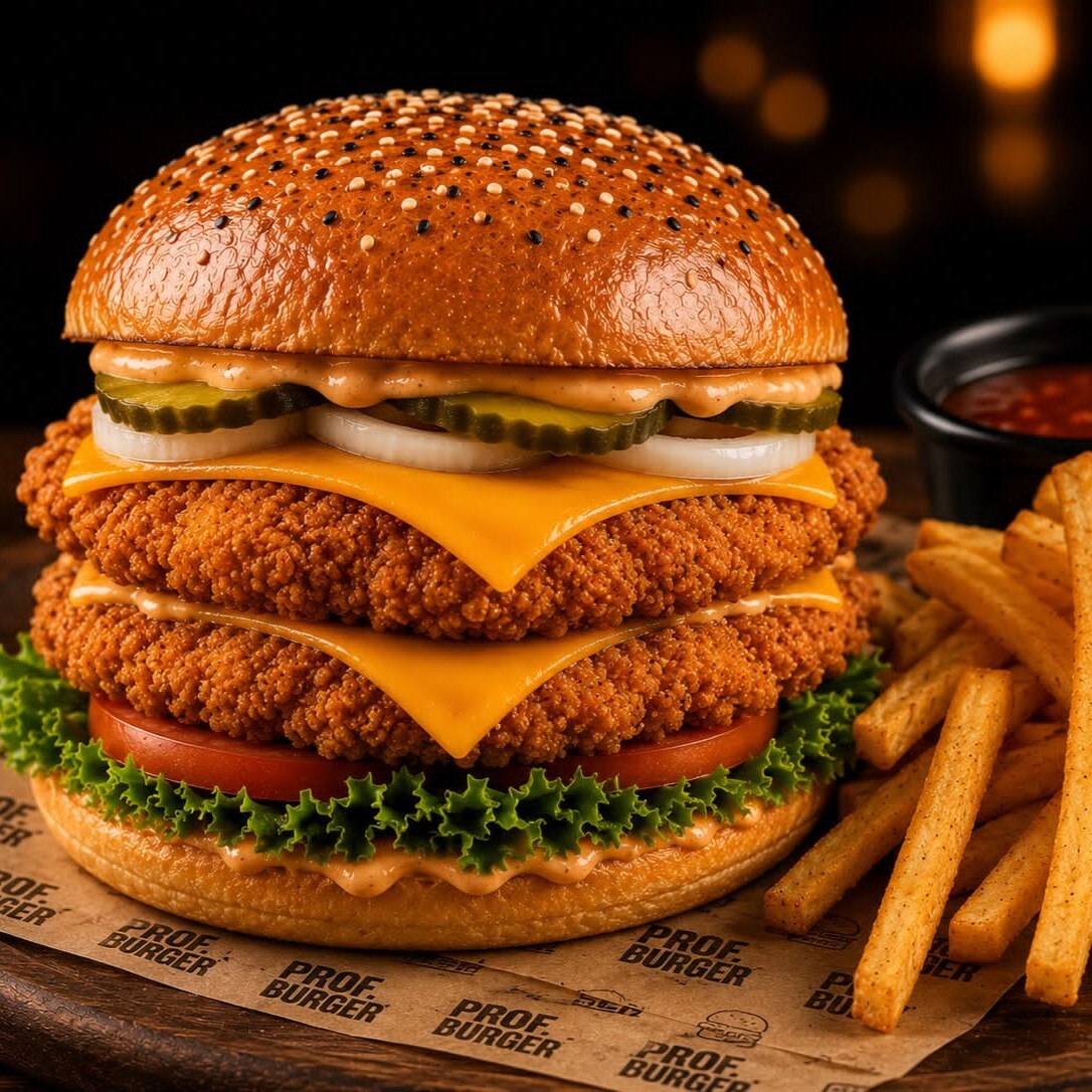 Chicken Double Burger