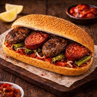 Yarım Ekmek Arası Special Köfte Sucuk