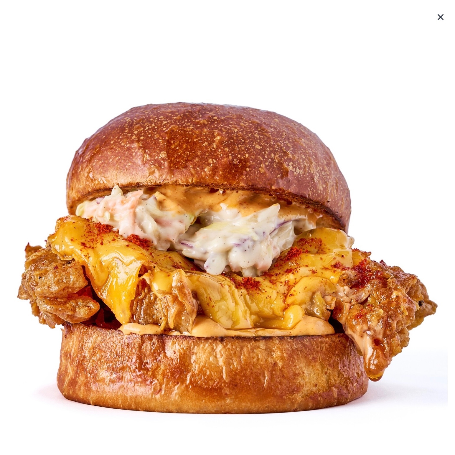 Honey Heat Chicken Burger