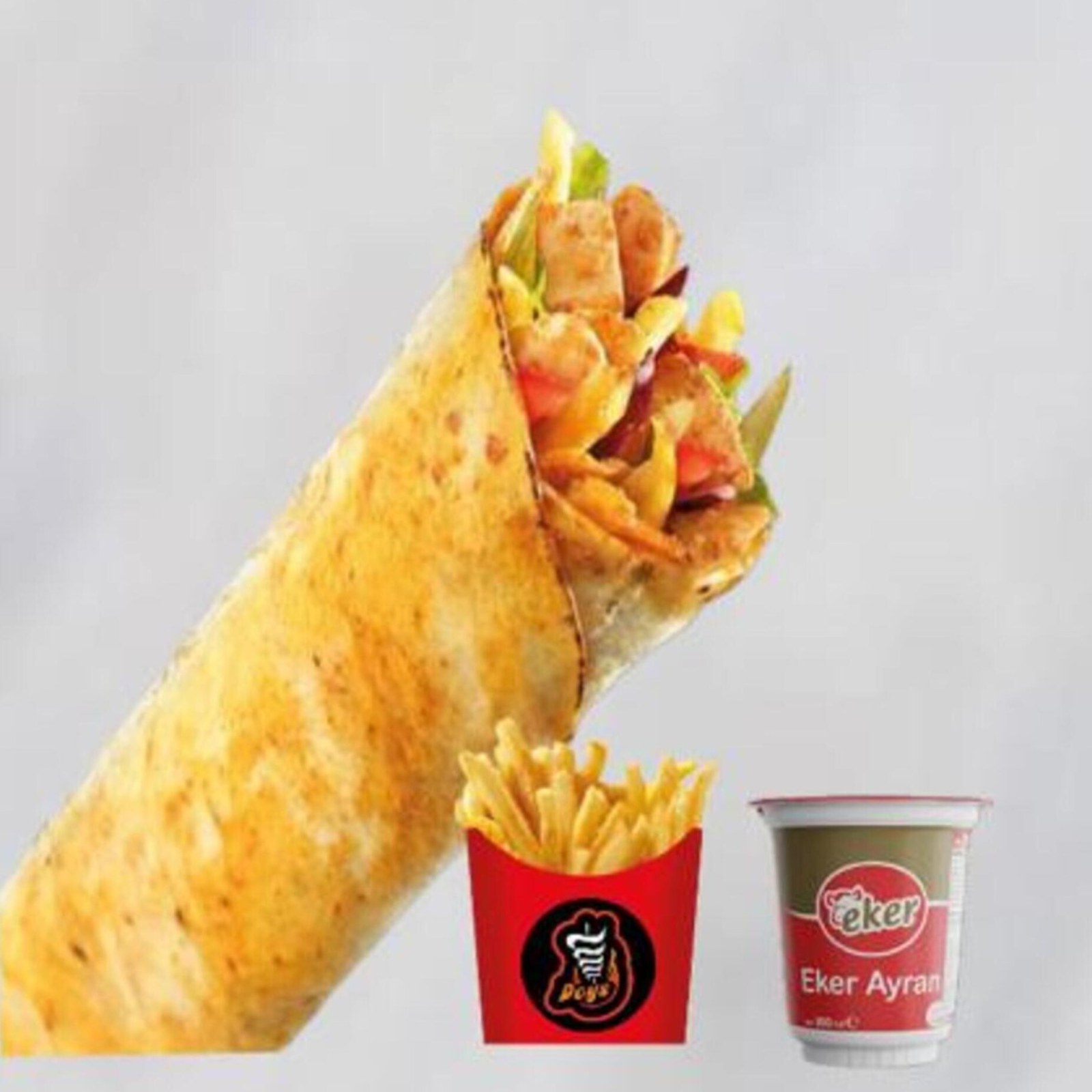 Doys Burrito Menü (250 Gr.)