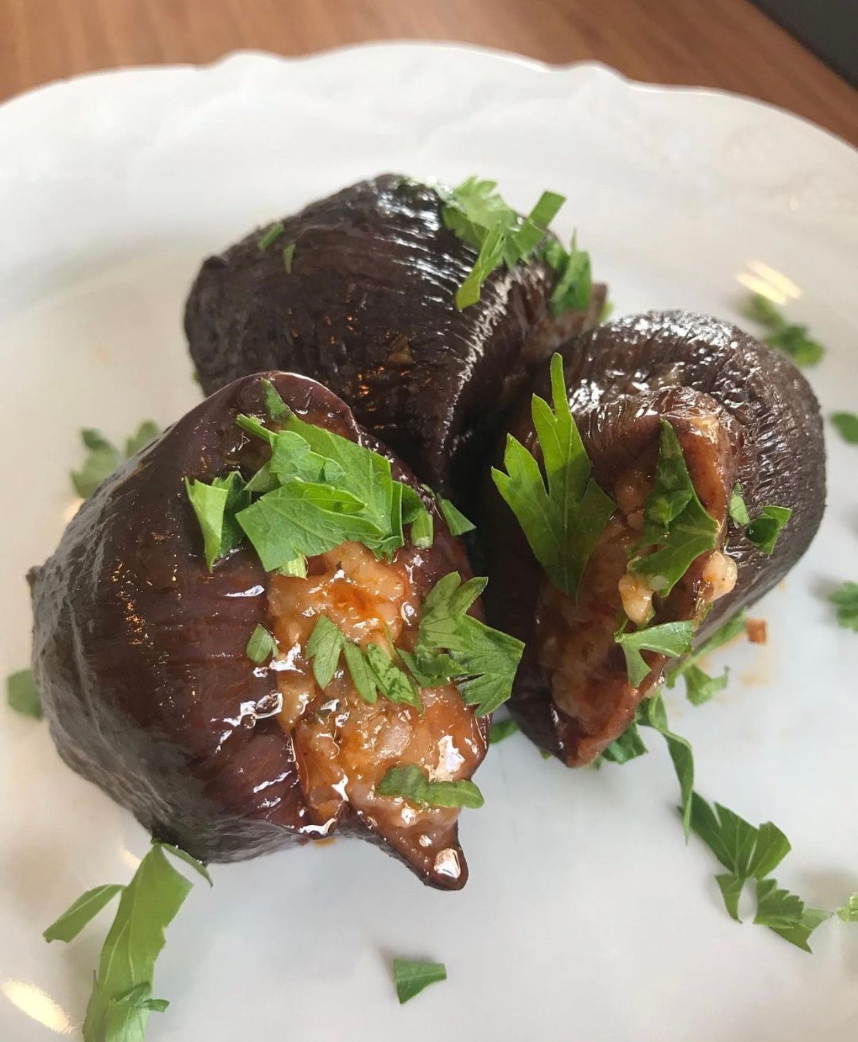 Antep Usulü Kuru Patlıcan Dolması (250gr.)