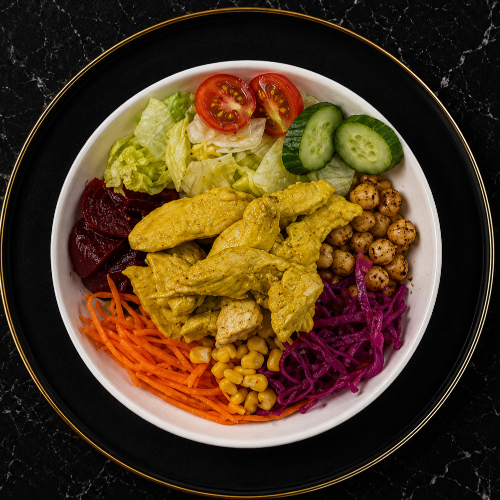 Köri Soslu & Pilav Bowl