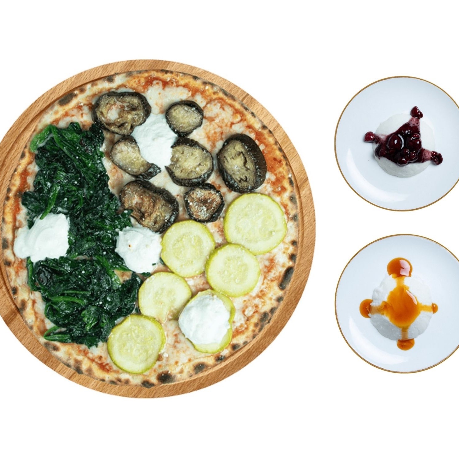 Karışık Sebzeli Pizza (Orta)