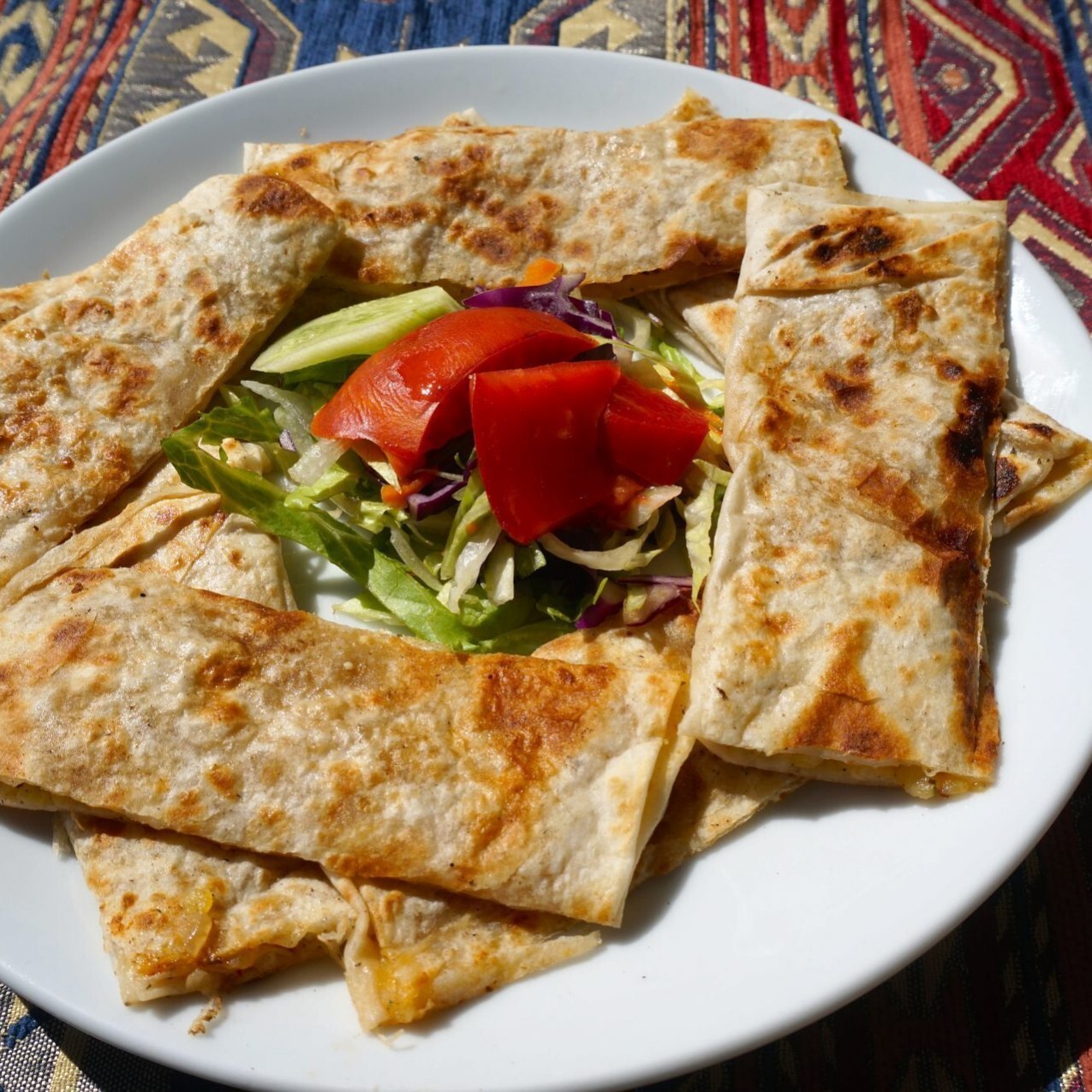 Sucuklu Kaşarlı Gözleme