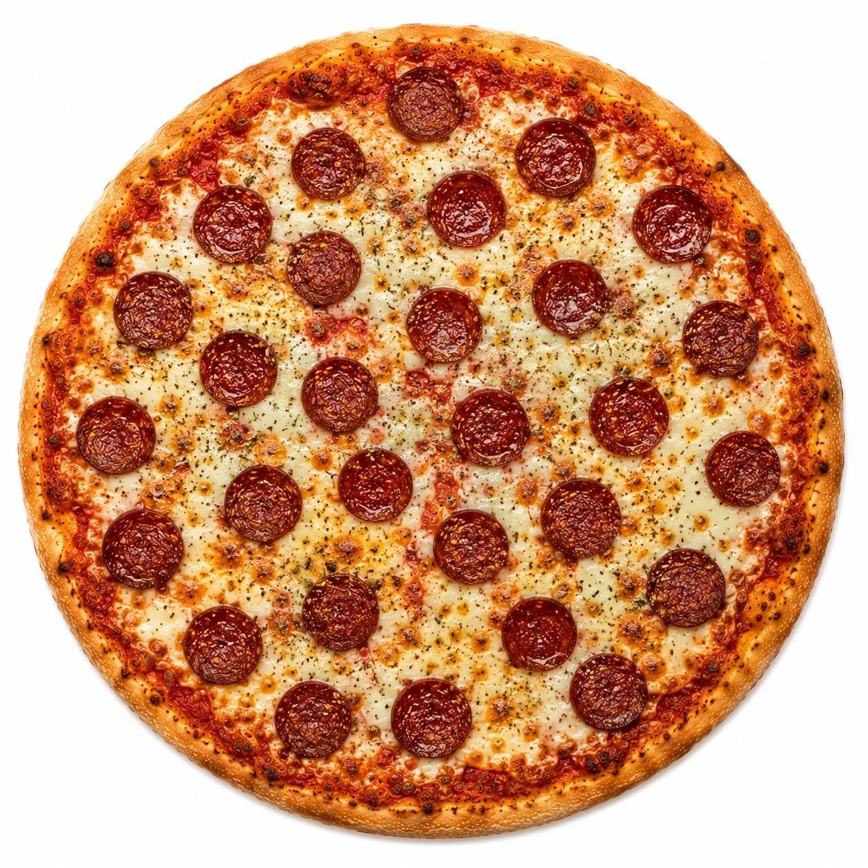 Pepperoni Sucuklu Pizza (Büyük Boy)