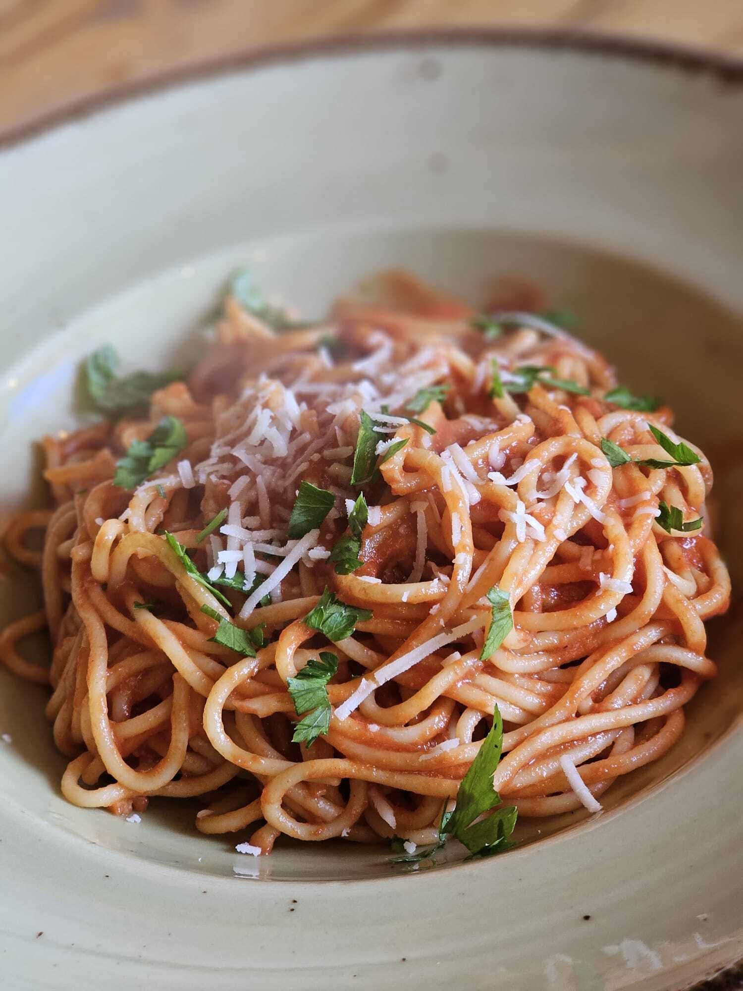 Meksika soslu spagetti
