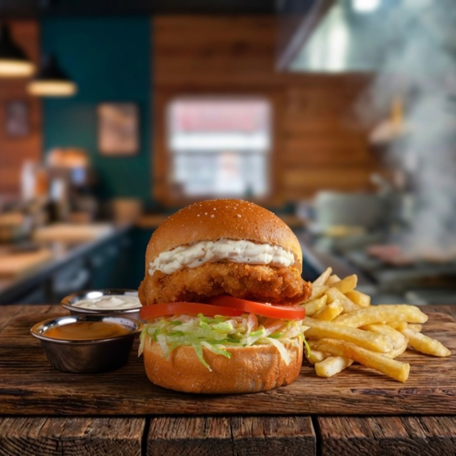 Ranch Burger