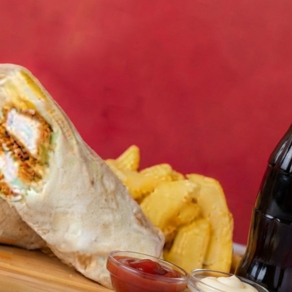 Tavuk wrap Menü( Krispy)