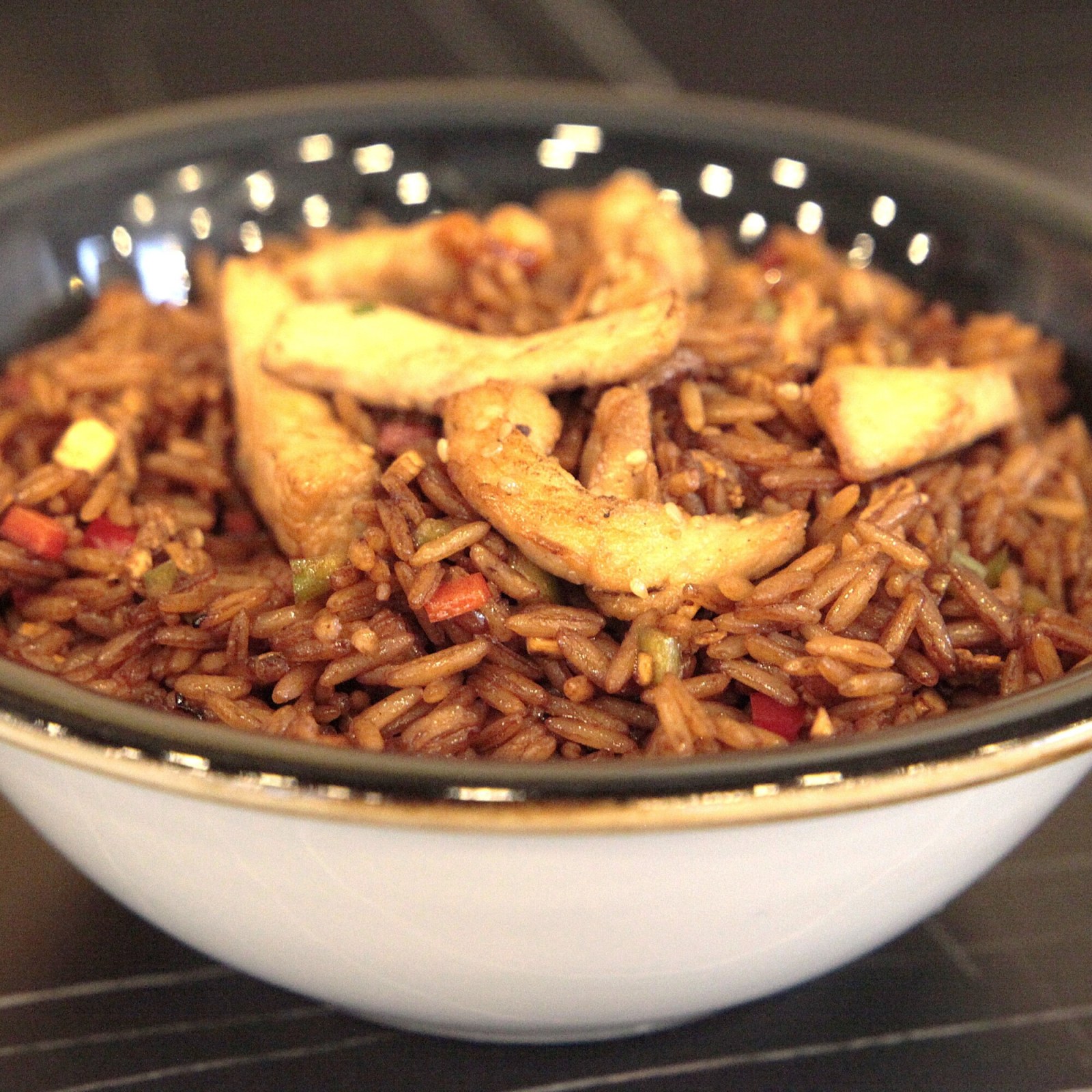Yakimeshi Pilav-Tavuklu (Yakimeshi Rice-Chicken)