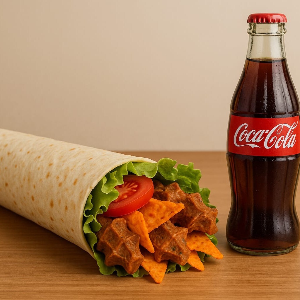 Ultra Mega Dürüm (180gr) & Şişe Kola (200ml)