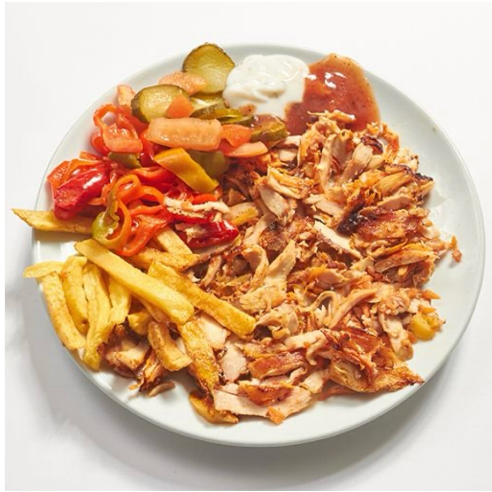 Duble Tavuk Döner Porsiyon