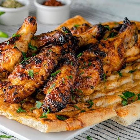 Izgara Tavuk Kanat Menüsü (Çorba+Salata+İçecek)
