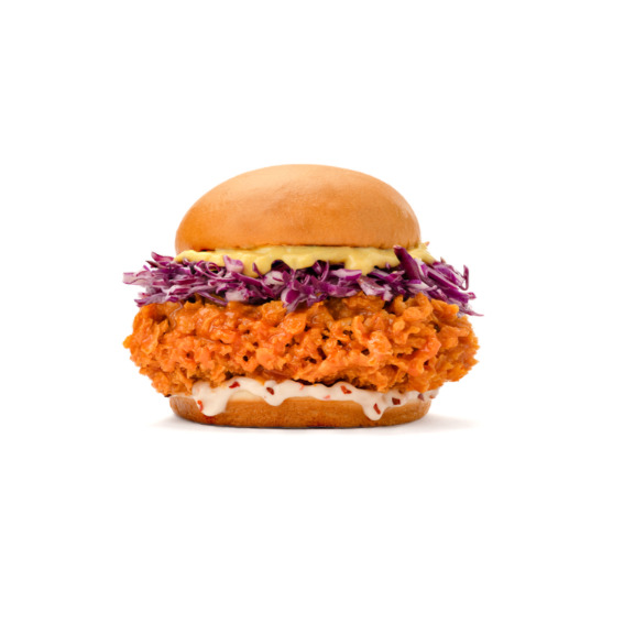 Crispy Buffalo Burger