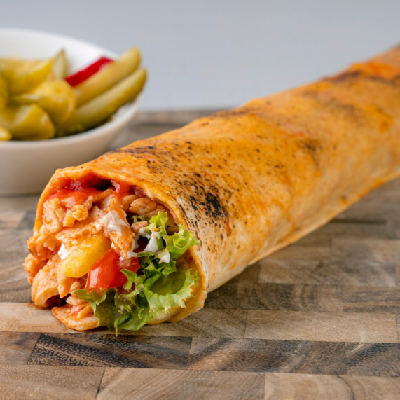 Kaşarlı Psikopat Zurna Tavuk Döner Dürüm