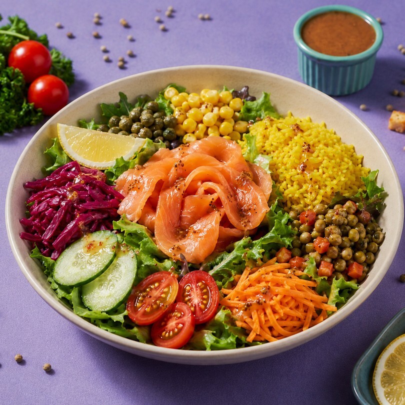 Somon Füme Salata