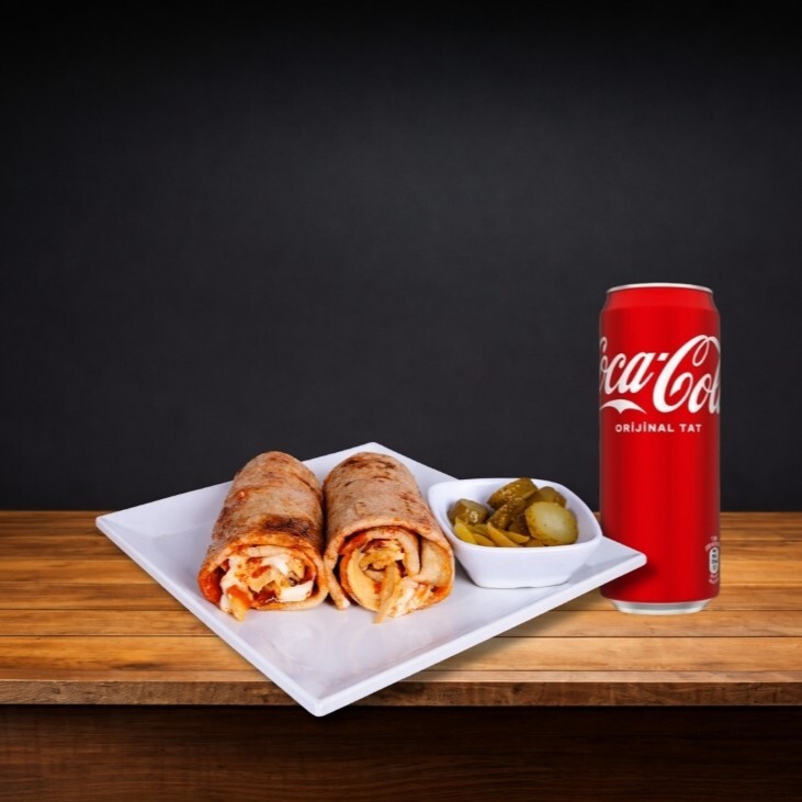 Tavuk Döner Dürüm & İçecek Menü