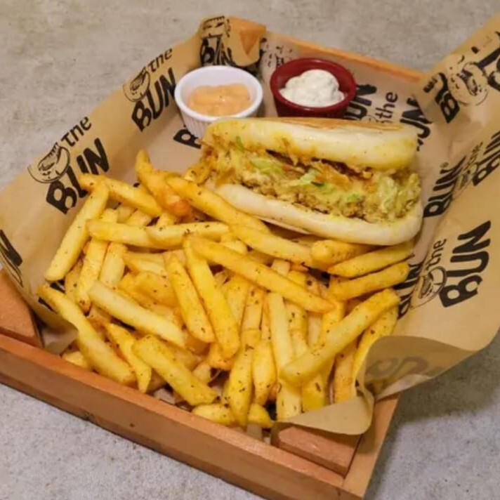 Özel Soslu Tavuk Bun
