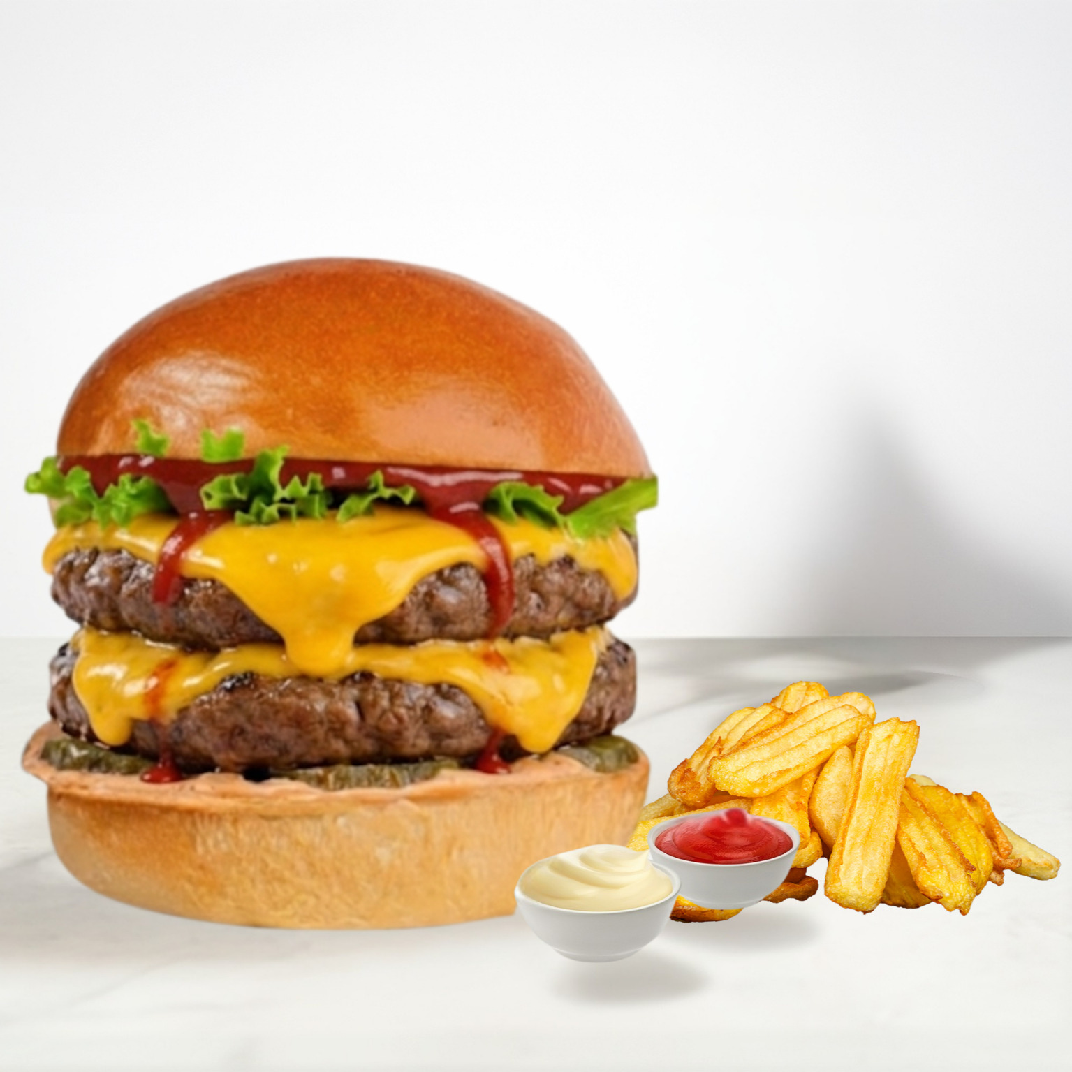 Red Mega Burger