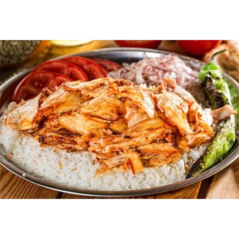 Pilav Üstü Tavuk Döner 150 Gr +Ayran