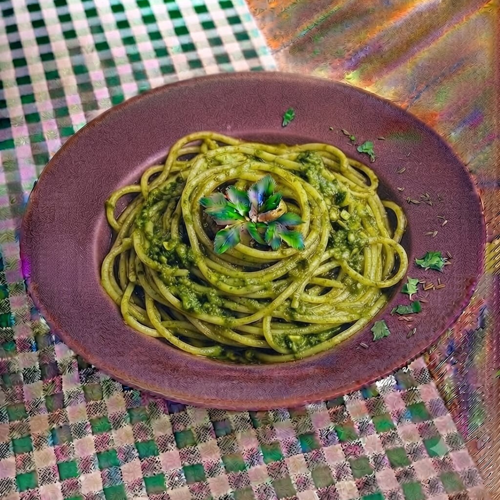 Pesto Sosolu Spagetti Makarna