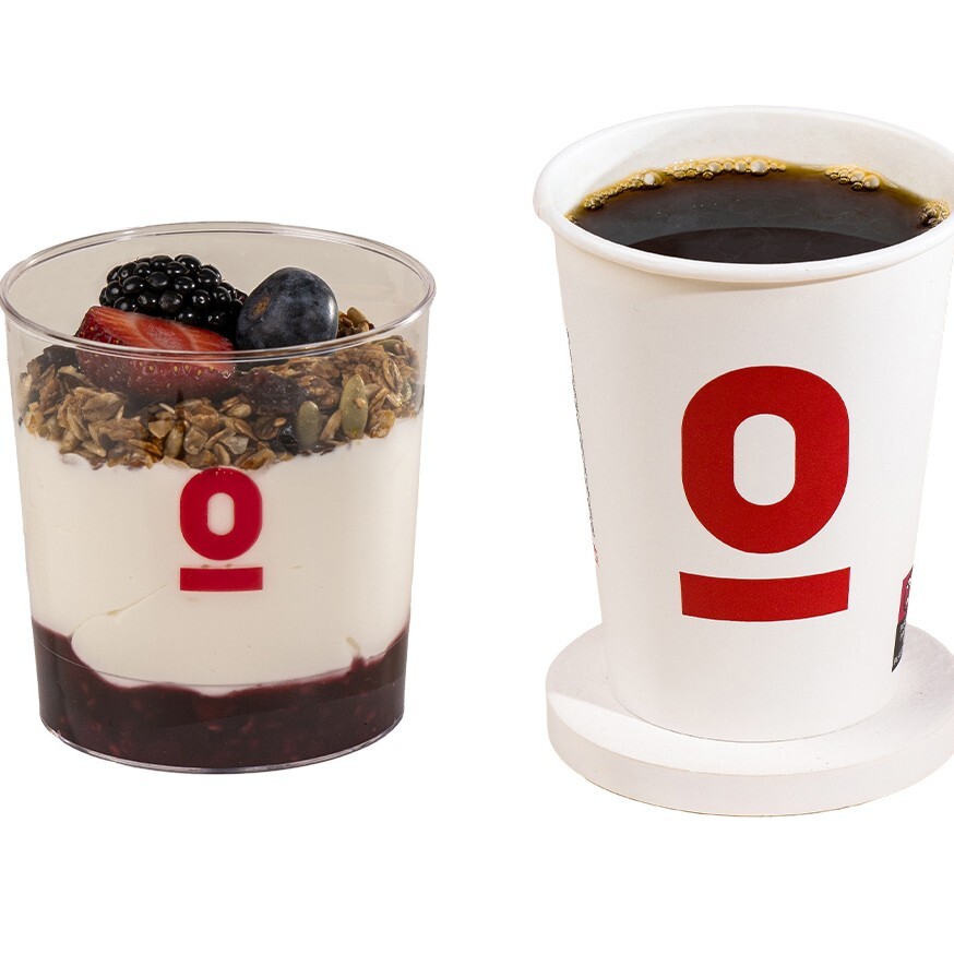 Meyveli Granola + Filtre Kahve Orta Boy