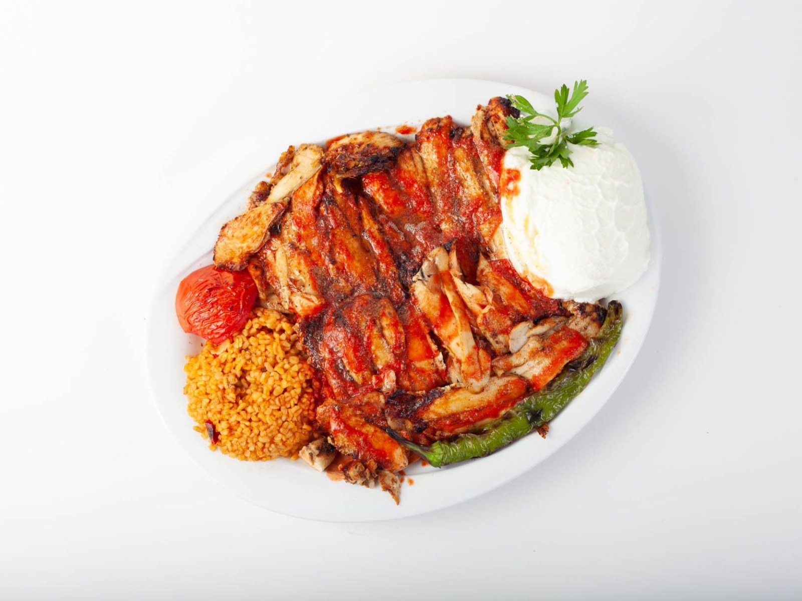 Tavuk İskender (100 gr.)+Coca Cola