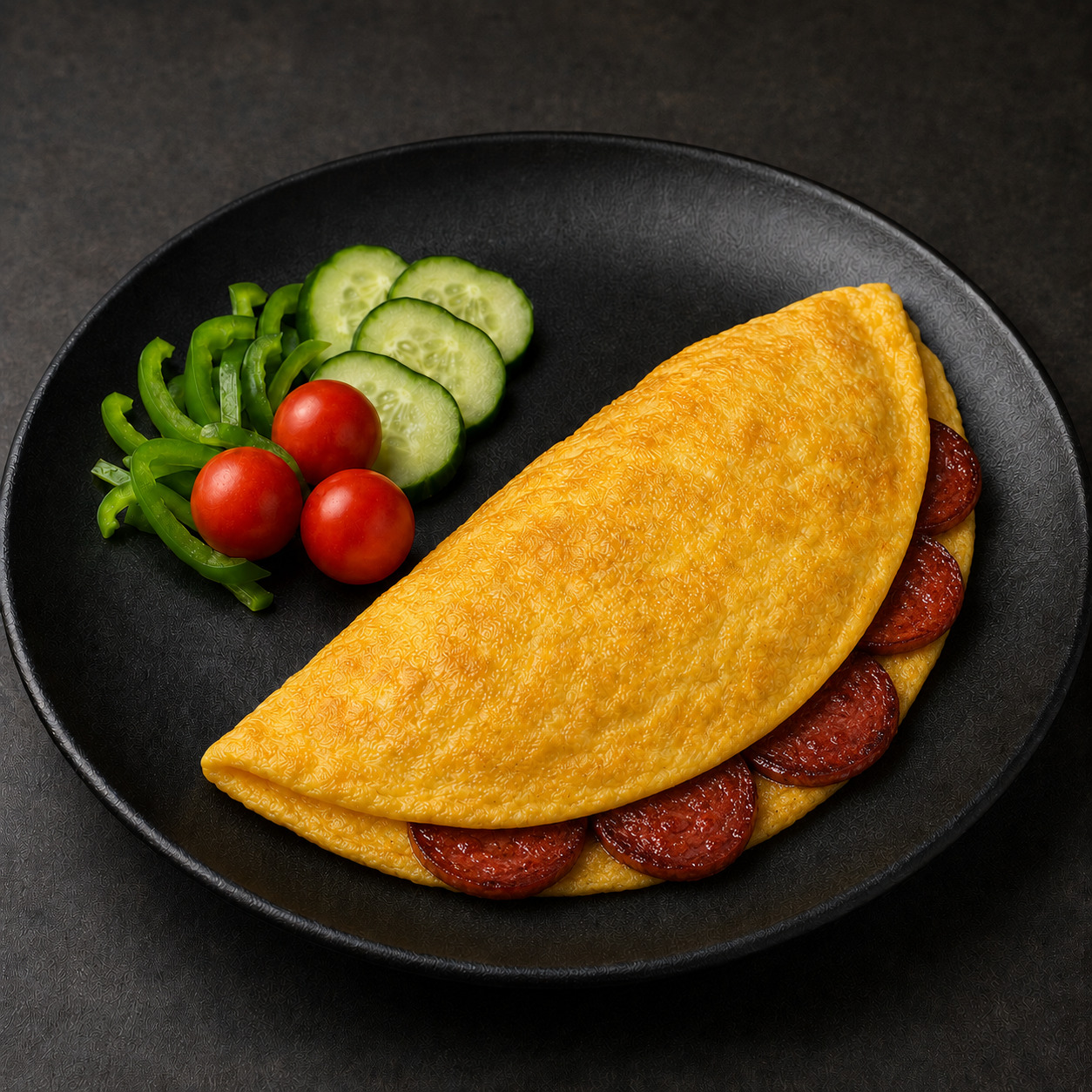 Sucuklu Omlet