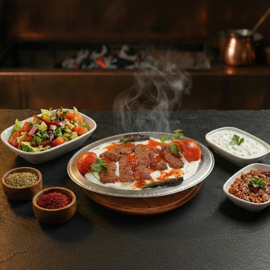 Yoğurtlu Adana Kebap