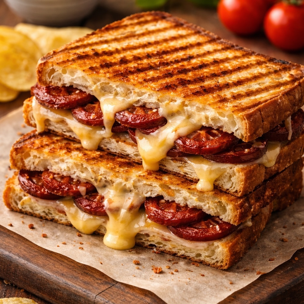 Tam Bol Sucuklu Tost