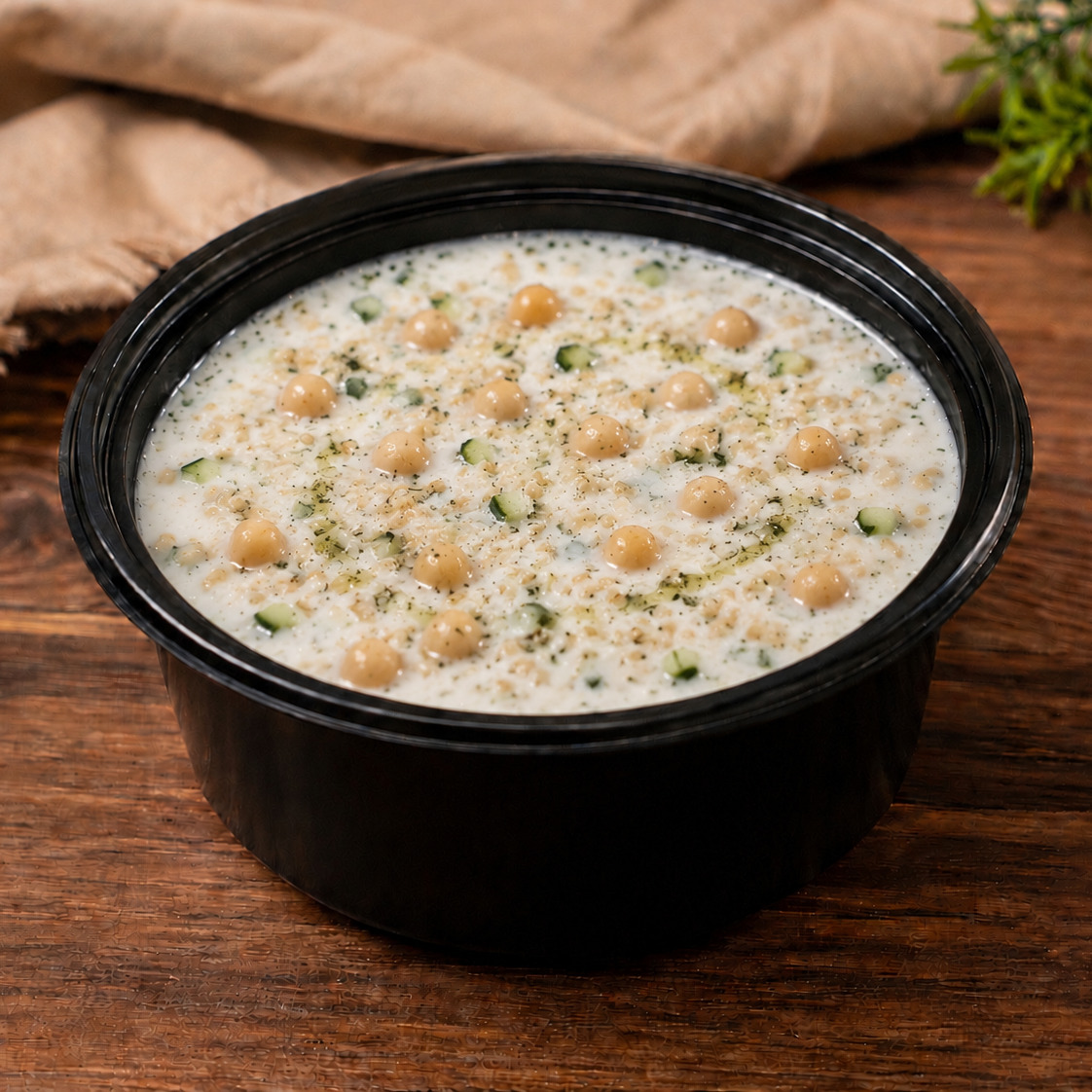 Ayran Aşı Çorbası (Soğuk)