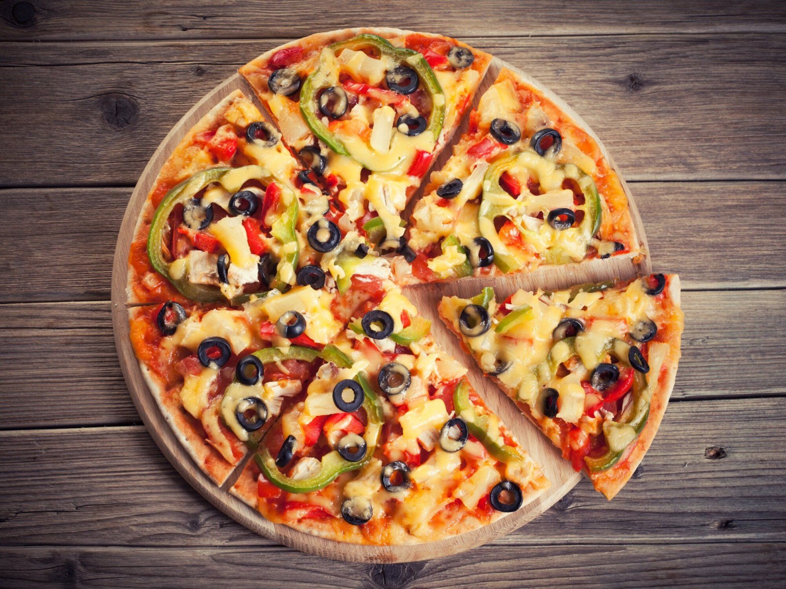 Vejetayen Pizza (Orta Boy) Menü