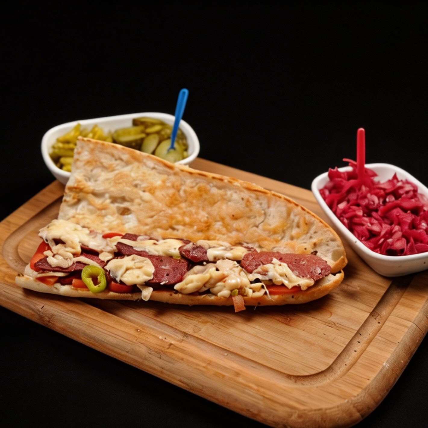 Yarım Ekmek Arası Kaşarlı Sucuk