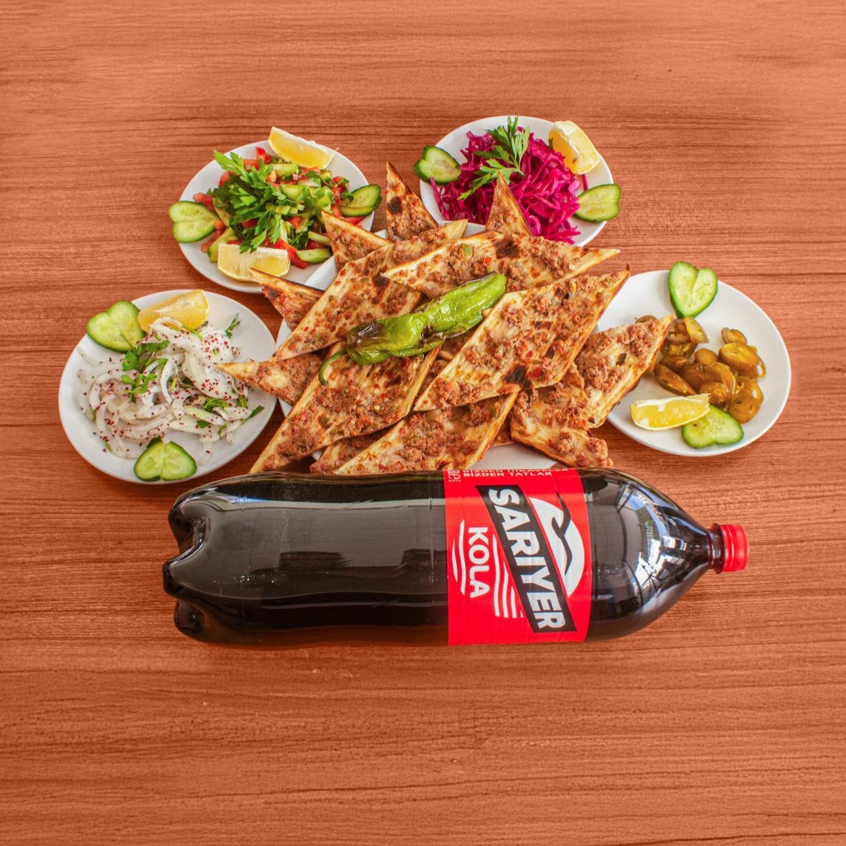 3'lü Etli Ekmek Menü