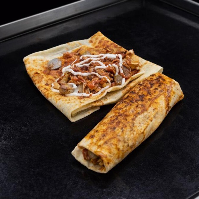 Cheddar Peynirli Tavuk Döner Dürüm