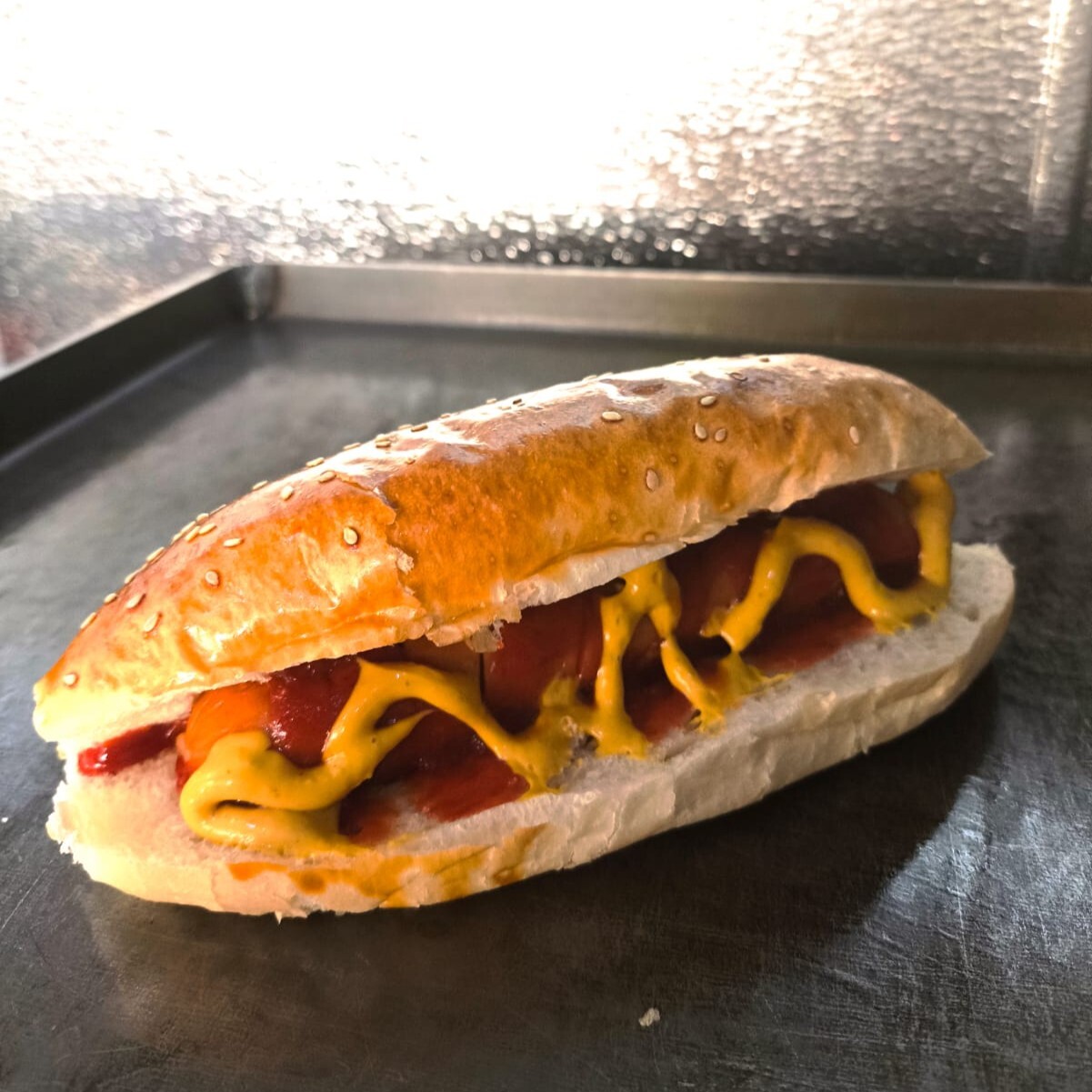 Ballpark Hot Dog (Classic Hotdog)+Coca Cola