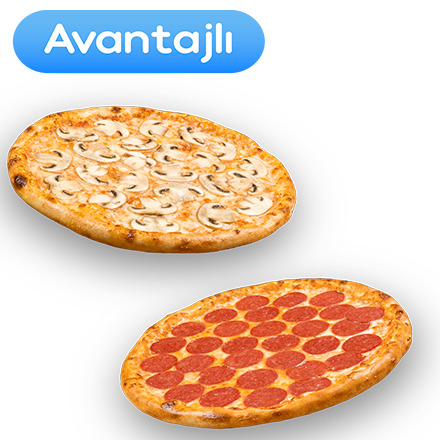 2 Adet Orta Boy Fırsat Menü